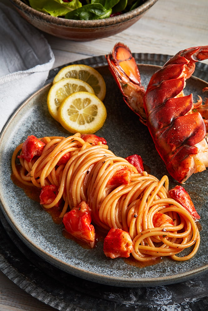 Barilla® Thick Spaghetti With Lobster